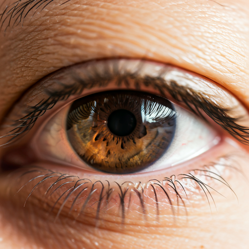 Macro Eye Background