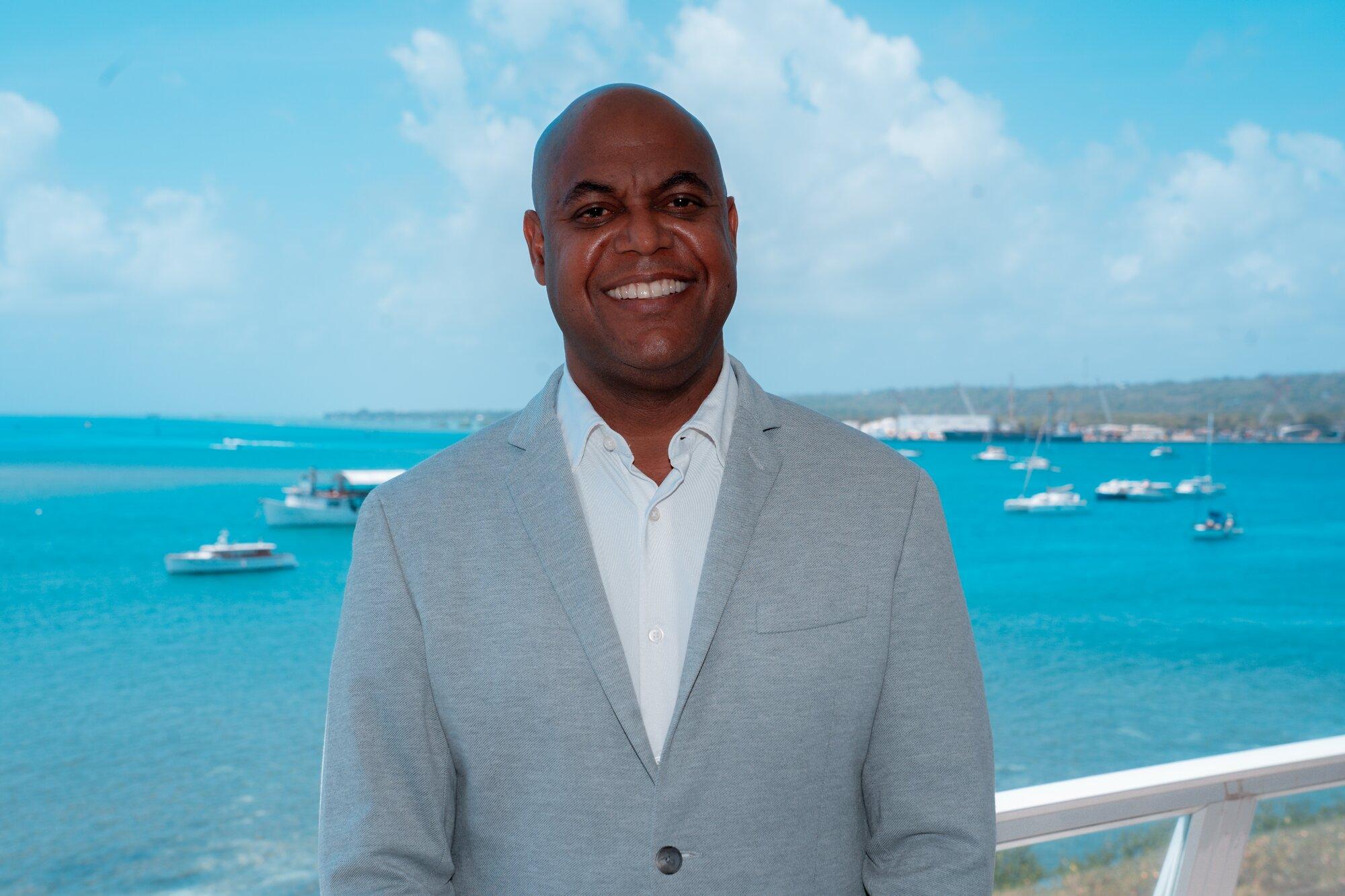 Editorial portrait of Dr. Lyle Newball